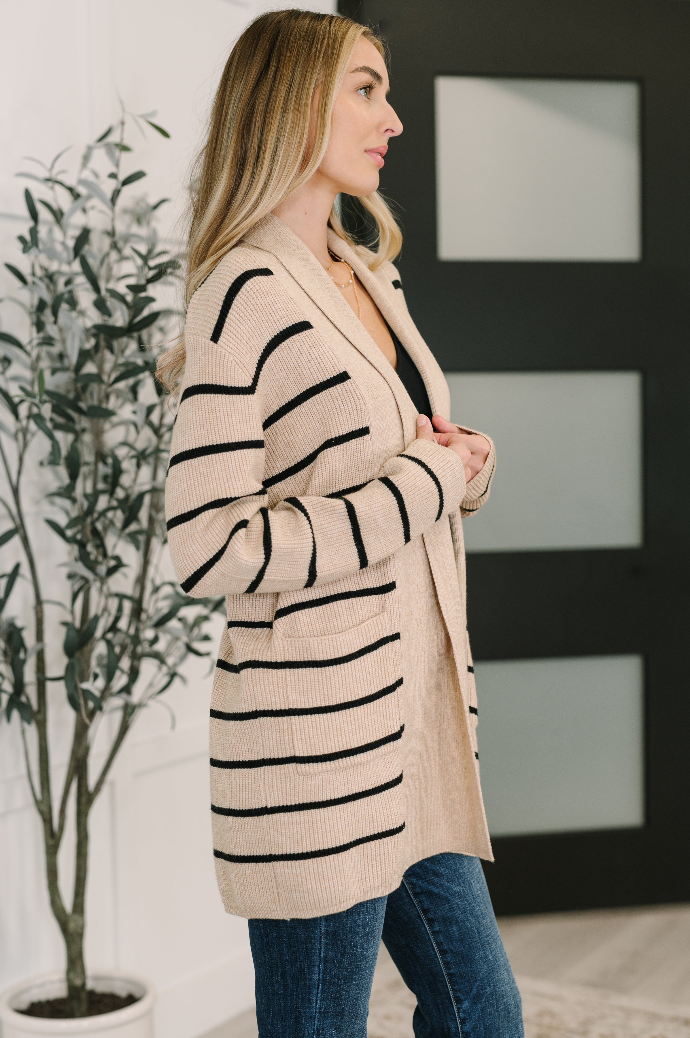 Landry Stripe Cardigan
